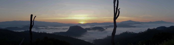 Sunrise over Pang Ma Pha